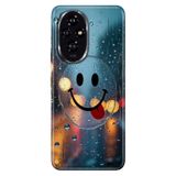 Cekuonline Honor 200 ile Uyumlu Kılıf, Smile Rain Temalı Desenli, Darbe Emici Silikon