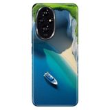Cekuonline Honor 200 ile Uyumlu Kılıf, Tulum Temalı Desenli, Darbe Emici Silikon, Çok Renkli