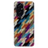 Cekuonline Honor 200 Pro ile Uyumlu Kılıf, Color Z Temalı Desenli, Darbe Emici Silikon