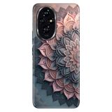 Cekuonline Honor 200 Pro ile Uyumlu Kılıf, Mandala Torin Temalı Desenli, Darbe Emici Silikon