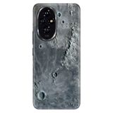 Cekuonline Honor 200 Pro ile Uyumlu Kılıf, Moon HD Temalı Desenli, Darbe Emici Silikon