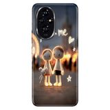 Cekuonline Honor 200 Pro ile Uyumlu Kılıf, You And Me Forever Temalı Desenli, Darbe Emici Silikon