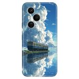 Cekuonline Honor 400 Pro ile Uyumlu Alaska Treni Temalı Darbe Emici Silikon Kılıf, Çok Renkli