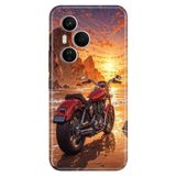Cekuonline Honor 400 Pro ile Uyumlu Chopp Temalı Desenli Darbe Emici Silikon Kılıf, Çok Renkli