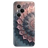 Cekuonline Honor 400 Pro ile Uyumlu Kılıf, Mandala Torin Temalı Desenli, Darbe Emici Silikon