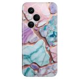 Cekuonline Honor 400 Pro ile Uyumlu Kılıf, Musse Marble Temalı Desenli, Darbe Emici Silikon