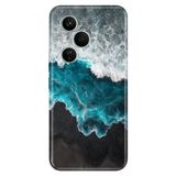 Cekuonline Honor 400 Pro ile Uyumlu Kılıf, Ocean Fine Temalı Desenli, Darbe Emici Silikon