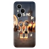 Cekuonline Honor 400 Pro ile Uyumlu Kılıf, You And Me Forever Temalı Desenli, Darbe Emici Silikon