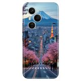 Cekuonline Honor 400 Pro ile Uyumlu Tokyo Temalı Desenli Darbe Emici Silikon Kılıf