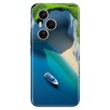 Cekuonline Honor 400 Pro ile Uyumlu Tulum Temalı Desenli Darbe Emici Silikon Kılıf
