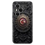 Cekuonline Honor 400 Pro ile Uyumlu Türkiye TC Temalı Desenli Darbe Emici Silikon Kılıf