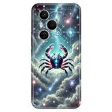 Cekuonline Honor 400 Pro ile Uyumlu Yengeç Burcu Temalı Desenli Darbe Emici Silikon Kılıf