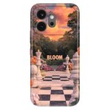 Cekuonline Honor 600 5G ile Uyumlu Bloom Temalı Desenli Darbe Emici Silikon Kılıf, Çok Renkli