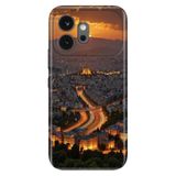 Cekuonline Honor 600 5G ile Uyumlu Kılıf, Başkent Ankara Temalı Desenli, Darbe Emici Silikon