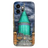 Cekuonline Honor 600 5G ile Uyumlu Kılıf, Mevlana Türbesi Temalı Desenli, Darbe Emici Silikon