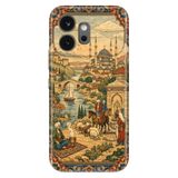 Cekuonline Honor 600 5G ile Uyumlu Kılıf, Osmanlı 1453 Temalı Desenli, Darbe Emici Silikon