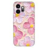 Cekuonline Honor 600 5G ile Uyumlu Kılıf, Paint Botanical Temalı Desenli, Darbe Emici Silikon, Çok Renkli