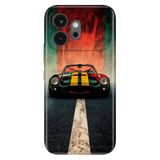 Cekuonline Honor 600 5G ile Uyumlu Kılıf, Race Classico Temalı Desenli, Darbe Emici Silikon