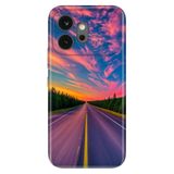 Cekuonline Honor 600 5G ile Uyumlu Kılıf, Road to Holiday Temalı Desenli, Darbe Emici Silikon