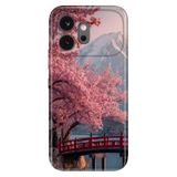 Cekuonline Honor 600 5G ile Uyumlu Kılıf, Sakura Style Temalı Desenli, Darbe Emici Silikon