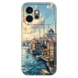 Cekuonline Honor 600 5G ile Uyumlu Kılıf, Sultan Ahmet Temalı Desenli, Darbe Emici Silikon