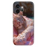 Cekuonline Honor 600 5G ile Uyumlu Kılıf, Yaldız Aslan Temalı Desenli, Darbe Emici Silikon
