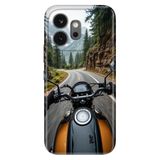 Cekuonline Honor 600 5G ile Uyumlu Motorsiklet ile Seyahat Temalı Darbe Emici Silikon Kılıf