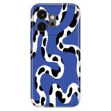 Cekuonline Honor 600 5G ile Uyumlu Silikon Kılıf, Cow Snake Temalı Desenli, Darbe Emici, Çok Renkli