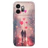 Cekuonline Honor 600 5G ile Uyumlu Silikon Kılıf, Sevgililer Günü Temalı Desenli, Darbe Emici