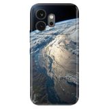 Cekuonline Honor 600 5G ile Uyumlu Silikon Kılıf, Yer Küre Temalı Desenli, Darbe Emici, Çok Renkli
