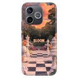 Cekuonline Honor 600 Lite ile Uyumlu Bloom Temalı Desenli Darbe Emici Silikon Kılıf