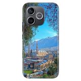 Cekuonline Honor 600 Lite ile Uyumlu Bursa Temalı Desenli Darbe Emici Silikon Kılıf