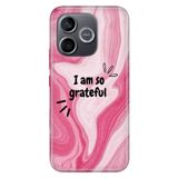 Cekuonline Honor 600 Lite ile Uyumlu Grateful Temalı Desenli Darbe Emici Silikon Kılıf