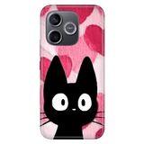 Cekuonline Honor 600 Lite ile Uyumlu Kılıf, Cat-Love Temalı Desenli, Darbe Emici Silikon