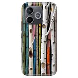 Cekuonline Honor 600 Lite ile Uyumlu Kılıf, Hawaii Temalı Desenli, Darbe Emici Silikon, Çok Renkli