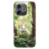 Cekuonline Honor 600 Lite ile Uyumlu Kılıf, Rabbit 233 Temalı Desenli, Darbe Emici Silikon
