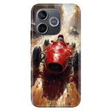Cekuonline Honor 600 Lite ile Uyumlu Kılıf, Race1999 Temalı Desenli, Darbe Emici Silikon