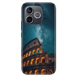 Cekuonline Honor 600 Lite ile Uyumlu Kılıf, Roma Şehri Temalı Desenli, Darbe Emici Silikon