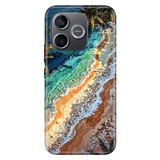 Cekuonline Honor 600 Lite ile Uyumlu Kılıf, Tropical Ada Temalı Desenli, Darbe Emici Silikon