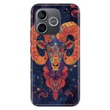 Cekuonline Honor 600 Lite ile Uyumlu Koç Burcu Temalı Desenli Darbe Emici Silikon Kılıf