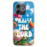 Cekuonline Honor 600 Lite ile Uyumlu Praise Temalı Desenli Darbe Emici Silikon Kılıf