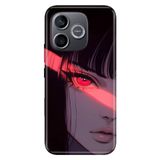 Cekuonline Honor 600 Lite ile Uyumlu Silikon Kılıf, Beauty Anime Temalı Desenli, Darbe Emici, Çok Renkli