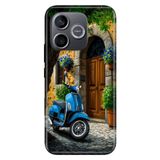Cekuonline Honor 600 Lite ile Uyumlu Şirin Evim Temalı Desenli Darbe Emici Silikon Kılıf, Çok Renkli