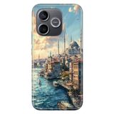 Cekuonline Honor 600 Lite ile Uyumlu Sultan Ahmet Temalı Desenli Darbe Emici Silikon Kılıf