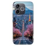 Cekuonline Honor 600 Lite ile Uyumlu Tokyo Temalı Desenli Darbe Emici Silikon Kılıf