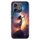 Cekuonline Honor 600 Lite ile Uyumlu Yay Burcu Temalı Desenli Darbe Emici Silikon Kılıf