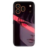 Cekuonline Honor 600 Pro 5G ile Uyumlu Kılıf, Beauty Anime Temalı Desenli, Darbe Emici Silikon