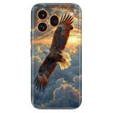 Cekuonline Honor 600 Pro 5G ile Uyumlu Kılıf, Kartal 86 Temalı Desenli, Darbe Emici Silikon