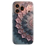 Cekuonline Honor 600 Pro 5G ile Uyumlu Kılıf, Mandala Torin Temalı Desenli, Darbe Emici Silikon