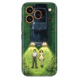 Cekuonline Honor 600 Pro 5G ile Uyumlu Kılıf, Sen ve Ben Temalı Desenli, Darbe Emici Silikon